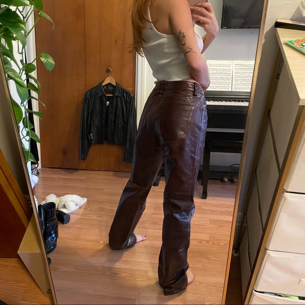 Vintage Gap Leather Pants
